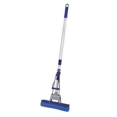 China Sustainable household cleaning iron pole pva single roller broom for sale