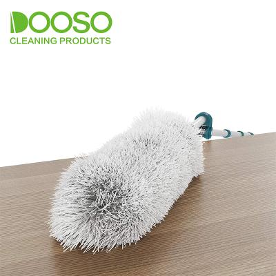 China Flexible Extension Cloth Cleaning Cloth with Extra Long Telescopic 6FT Extension Pole Head Bendable Microfiber Cloth for sale