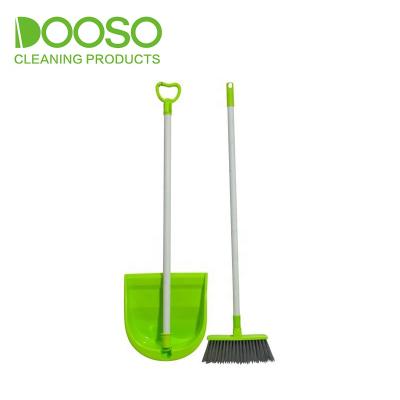 China Factory direct floor household long handle dustpan and broom cleaning cleaning set for sale