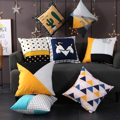 China PORTABLE Decorative Cushion Cover Square Digital Printing Pillow Cover for sale