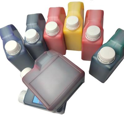 China 1L Custom Eco-Friendly Instant Stamp Pad Refill Ink Bottle Packing Photosensitive Waterproof Printing Instant Stamp Ink for sale