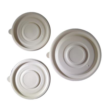 China Professional Factory Party Plastic Tableware Container Sugar Cane Bagasse Disposable Tableware for sale