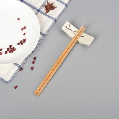 China Factory Directly Sale Eco-friendly Natural Chinese Custom Printed Logo 24cm Reusable Bamboo Chopsticks for sale