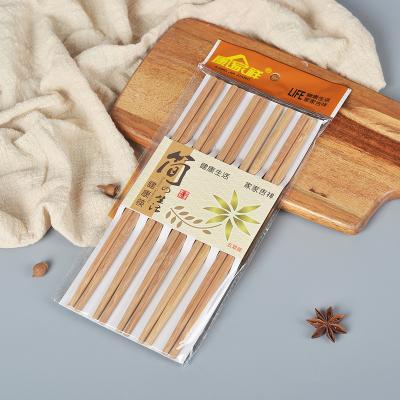 China Sustainable Hot Selling Custom Logo Of Healthy Manufacturers And Packing Bamboo Chopsticks for sale