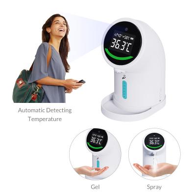 China Eco-Friendly Liquid soap dispenser touchless sensor liquid soap dispenser thermometer liquid soap alcohol for sale