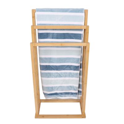 China Fashion Bathroom Hotel Bamboo Towel Rack Holder for Bath, Hand Towel, Wash Tissues for sale