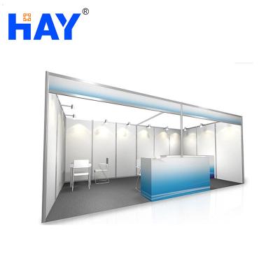 China Assemble 3x6 Exhibition Booth Aluminum Rack Shell Scheme Stands Aluminum 3x6 Exibition Booth Stand for sale