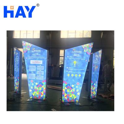 China Indoor or outdoor sign board tension fabric china lightbox with wholesale price in Alibaba for sale