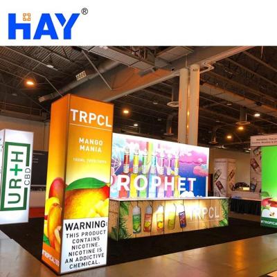 China Exhibition Trade Show Lightbox Indoor Large Size Modular Backlit Display for sale