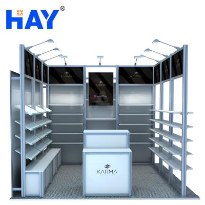 China Easy and quick to assemble and dismantle standard 3x3 exhibition stall for sale