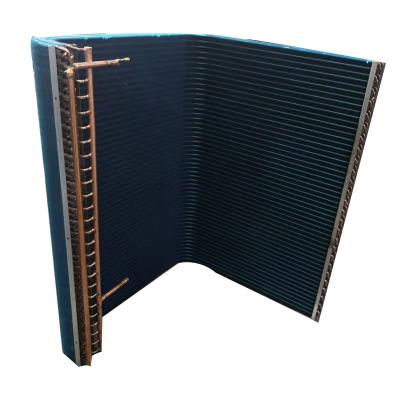 China Refrigeration Parts Condenser Coil OEM Copper Tube Fin Heat Exchanger Aluminum Condenser Coil for sale