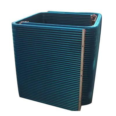 China Condenser Aluminum Coil Refrigeration Parts Refrigerator Copper Tube Fin Condensing Unit for sale