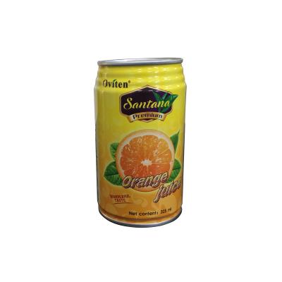 China Wholesale 325ml OME Natural Fruit Juice Beverage Orange Soft Drinks In Box Custom Logo Package for sale