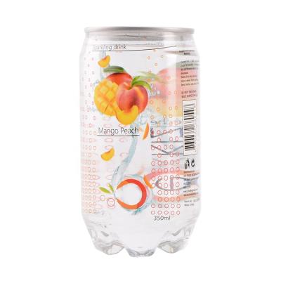 China OEM Low Fat Custom Private Label Fruity Carbonated Soft Drink 350ml for sale