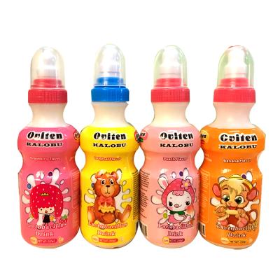 China High Quality Lactic Acid Bacteria Children Flavor Fruit Milk Soft Drink ZYNO.1250 200ml for sale