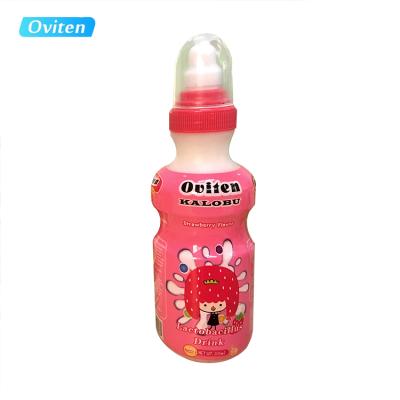 China Factory wholesale 200ml bottled peach taste milk soft drink for kid ZYNO.1250 for sale