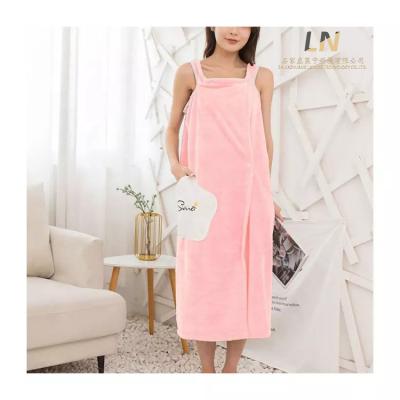 China Wholesale Microfiber QUICK DRY Soft Beauty Sexy Women Bath Towel Robe for sale