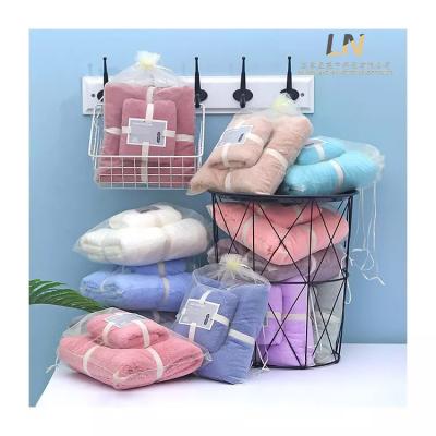 China QUICK DRY Manufacturers Wholesale Cheap Coral Fleece Luxury Bath Towels Quick Dry Set of Good Quality Microfiber Prices for sale