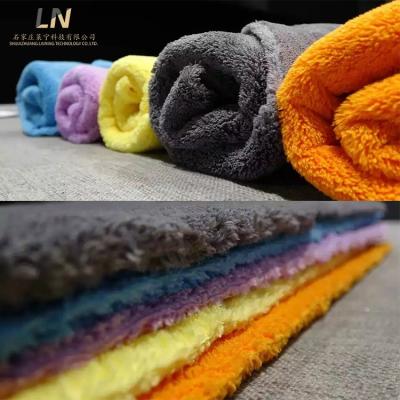 China 80 Polyester 20 Polyamide Microfiber Car Wash Dish Towel Dish Kitchen Cleaning Cloth Sustainable Microfiber Towel for sale