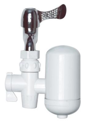 China Faucet Mounted Water Tap Filter Remove Bacteria Function White Color for sale