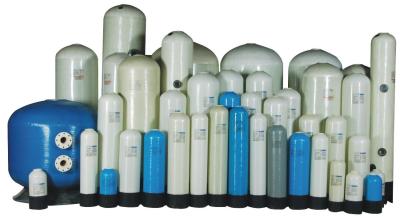 China Water Treatment System Blue Water Filter Tank for sale