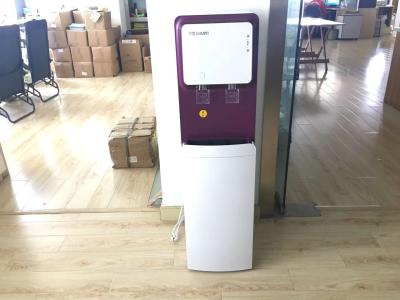 China SGS Standing Filtered Water Dispenser Compressor Cooling / UF / RO System for sale