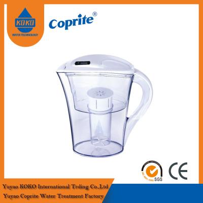 Cina 2.5L / brocca di acqua di Brita del controsoffitto 1.3L/lanciatore alcalini di depurazione delle acque in vendita