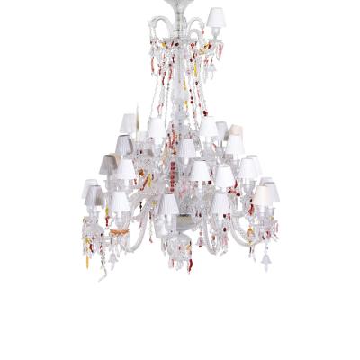 China Contemporary Decoration Pendant Lights Hanging Crystal Lamp Nervous Zenith Chandelier Luxury Edition 50EX BC008/37 Vintage Baccarat Lights for sale