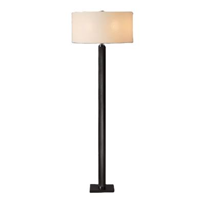 China Contemporary Stylish Stand Lighting Vintage Led Floor Lamp Hotel Living Room Decorative Reading Room Utility Knurled Floor Lamp FL2862/L2 for sale