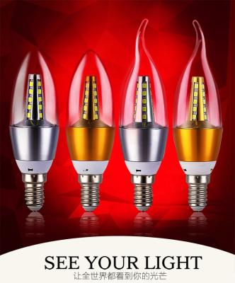 China Contemporary/Vintage/Modern Vintage C35 Led Torpedo Candelabra Filament Bulb Light Tailed Pointed Bulbs 4W Dimming Led Bulbs for sale