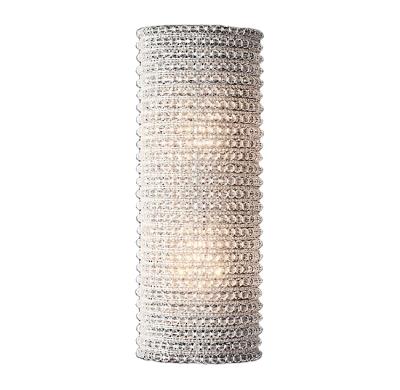 China Other Luxury Indoor Crystal Halo Sconce Modern Wall Lamp Cozee Lighting Bedroom Near Lamp Crystal Wedding Decoration WL2556 for sale