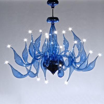 China Contemporary/Vintage/Modern Luxury Europe Swan Chandelier Lighting Blue Designer Chandelier Modern Hotel Chandelier Light Wedding Ceiling Lamps CZ9091/24BU for sale