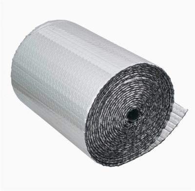 China Reflective Silver Foil Insulation With Double 1/8 Bubble Layer And R Value 1.1 for sale