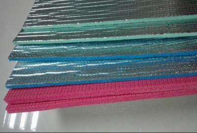 China Single Double Sided Woven Fabric Reflective Foil Foam Insulation Thermal Building Materials for sale