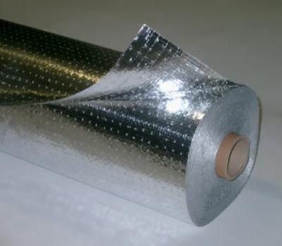 China Custom Perforated Aluminum Foil Woven Fabric For Radiant Barriers And Insulation for sale