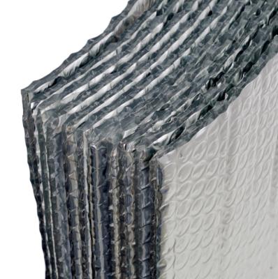 China Metallic Double Bubble Wrap Aluminium Bubble Foil Insulation For Roof for sale