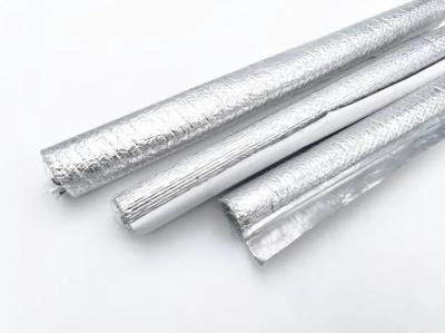 China 1-20mm Customized Aluminum Foil Coated Fiberglass Cloth Aluminium Foil Foam Insulation for sale