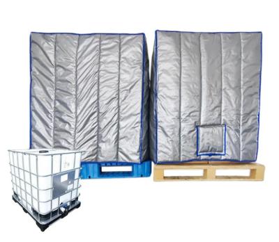 China 0.5-50mm Insulated Pallet Cover Lined With Aluminum Foil Insulation Blanket for sale