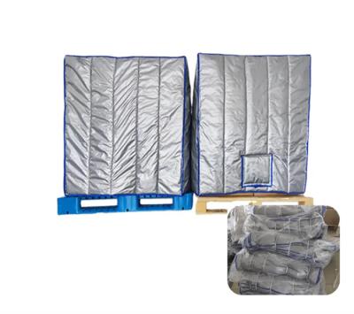 China Aluminum Foil Packaging Thermal Insulation Container Lined With Insulating Tray Cover for sale