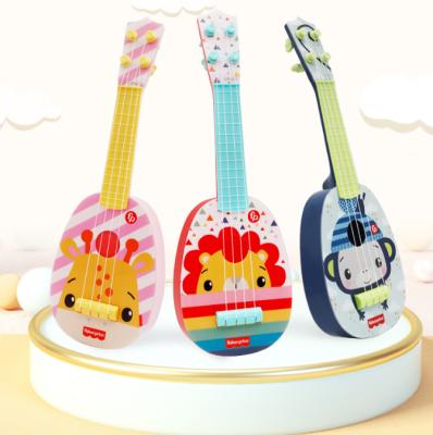 China Hot Sales Early Education Kids Early Education Guitar Can Play Musical Instrument Toys for sale