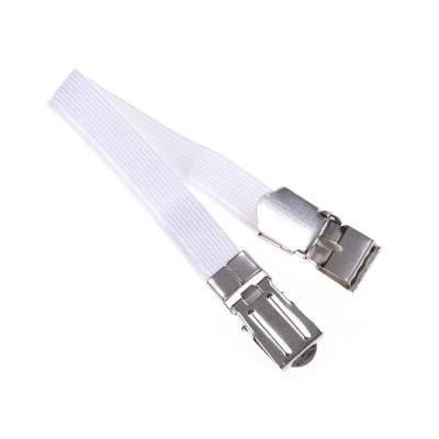 China 4pcs Sheet Ties, Ties Braces White Adjustable Bed Wedge Holder Elastic Ties Staples Clips Underpad Cover R97 for sale