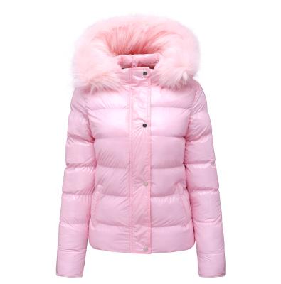 China Waterproof Anti-wrinkle Women's Jacket Coat With Short Street Wear Ladies Fur Bubble Jacket Custom Made Bubble Jacket for sale