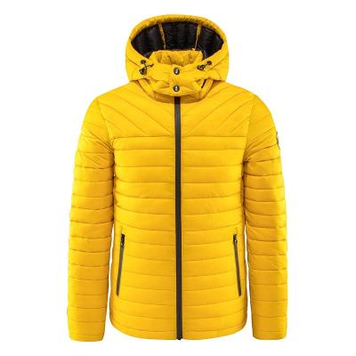 China 2022 new arrival outdoor waterproof stripper jackets for men 2021winter bubble bomber jacket OEM custom stripper down jacket mens coated Chaqueta for sale