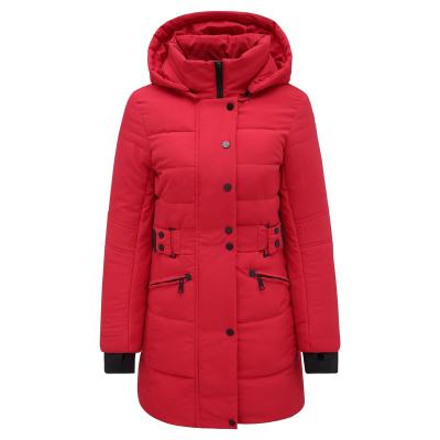 China Fashion Ditch Fur Parkas Women Winter Coat Ladies Waterproof Ladies Bubble Long Fur Coats Jacket Warm Parka Coat For Women for sale