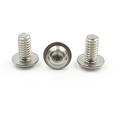 China Pan Head Stainless Steel Machine Screws With Gaskets for sale