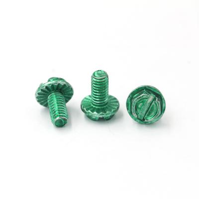 China Zinc Plated Slot Hex Phillips Slot Washer Head Machine Pan Screw for sale