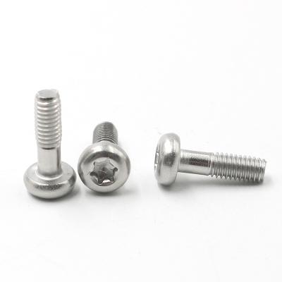 China Pan Pan Head Hex Socket Half-Tooth Knob Screw Head Precision Mechanical Machine Screws for sale