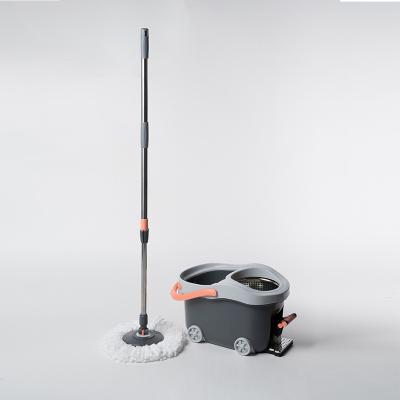 China Sustainable Hot Selling Rotating 360 Rotation Magic Broom With Foot Pedal for sale