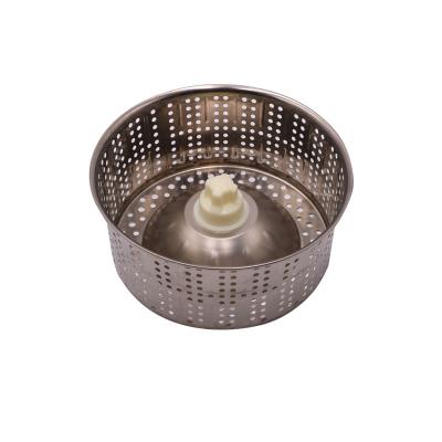 China Durable stainless steel spinning broom replacement magic basket with bakest factory price for sale