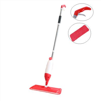 China Sustainable Large Water Volume 600ml Steam Floor Magic Cleaner Spray Flat Microfiber Mop for sale